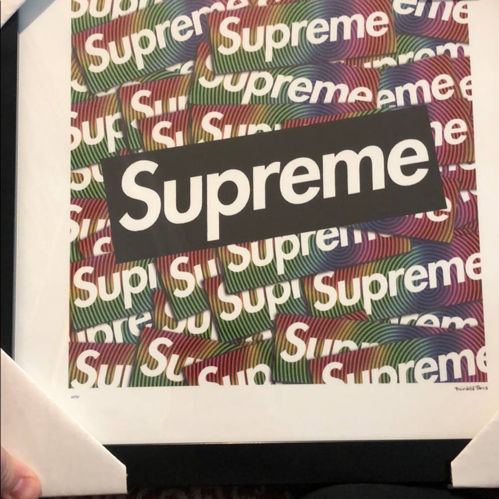 Supreme box logo print
